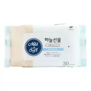 [룽스_65]휴대용 물티슈 물티슈 30매 15-20cm 자외선 처리