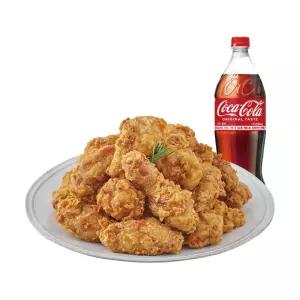 [노랑통닭] (콤보)후라이드치킨+콜라1.25L