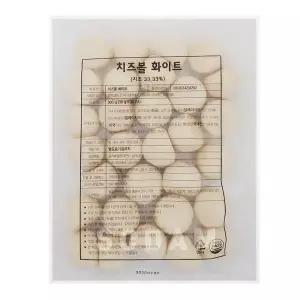 치즈볼 화이트 900g 30gx30개입 진우식품
