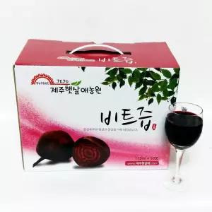 직접재배하고 가공한 제주햇살애농원 레드비트즙50포