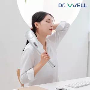 닥터웰 핸드 안마기 무선 목 어깨 허리 6종 안마봉 마사지기 DWH-2020C (실버)