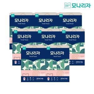 모나리자 미용티슈 280매*3입 x 8팩