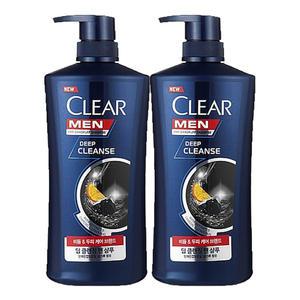 클리어 맨 딥클린 샴푸 650ml 2개