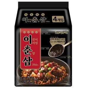 삼양 이춘삼짜장 건면 111g 16봉 진짜춘장 리얼 건면짜장(멀티4개)