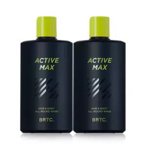 BRTC 액티브 맥스 헤어 앤 바디 올라운드 워시 200ml 2개