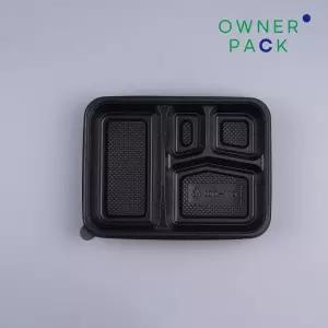 [SK] 도시락용기 4칸 (흑색/DW-001) 200개 세트