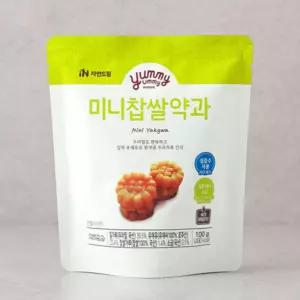 자연드림 미니찹쌀약과 100g