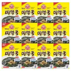 [오뚜기] 맛있는 미역국 2인분 18g 12개[35275205]