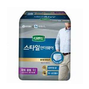 남성용 팬티 흡수 요실금 성인 남성용 언더웨어 남자 파워 속옷 성인용 흡수형 흡수력 기저귀 새지 중형