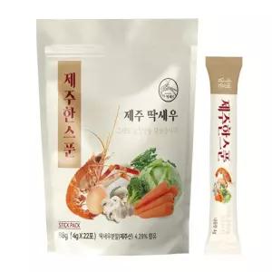천연 원물 딱새우분말 제주한스푼 88g (4gx22포) 분말 조미료