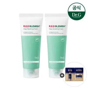 닥터지 1+1) 약산성 레드 블레미쉬 클리어 수딩폼 150mL+ GIFT)블랙스네일 2열 샤쉐