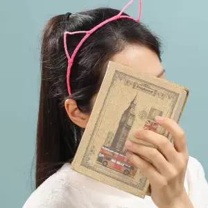 고양이머리띠 홈파티 사진촬영소품 파티머리띠 룸슈즈 거실슬리퍼 거실화