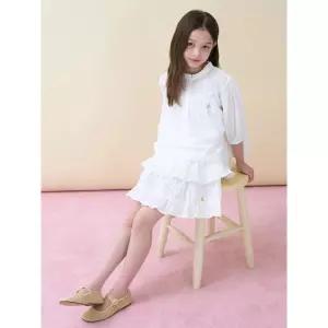 [BEANPOLE KIDS] 여아 보헤미안 셔링 블라우스  아이보리 (BI6465G010)