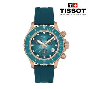 (New) 씨스타 1000 쿼츠 크로노그래프 38mm T120.217.37.041.00