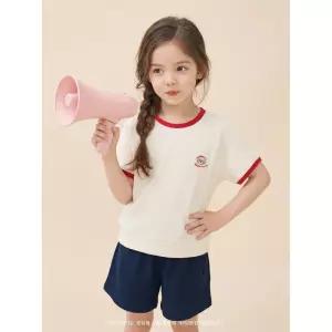 [BEANPOLE KIDS] [BEANPOLE KIDS] 여아 달이 포인트 와플 상하 세트  아이보리 (BI6342G040) (BI6342G040)