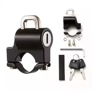 [하프클럽/]오토바이 스쿠터 핸들 잠금장치 헬멧 보안 락