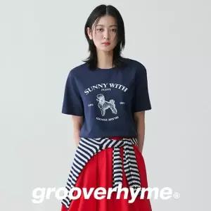 그루브라임 [상시가79 900원][백화점동일] 26SS 썸머 아트웍 티셔츠 4종 여성