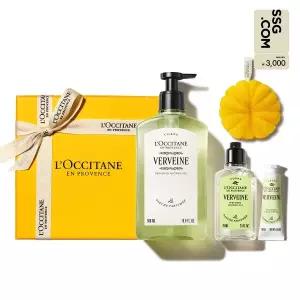 [록시땅](강남점)[기프트][단독] 버베인 샤워 젤 500ml 세트(+상품권+디럭스 2종+샤워볼) (버베나)