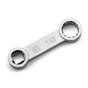 카프리 공구 1/2인치. 19mm 토크 어댑터, 12포인트 박스 끝 구동
