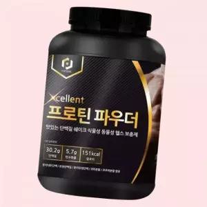 당제로 무당 맛있는 단백질보충제 프로틴 쉐이크 초코맛 WPI WPC 혼합 1개 1kg 4609736