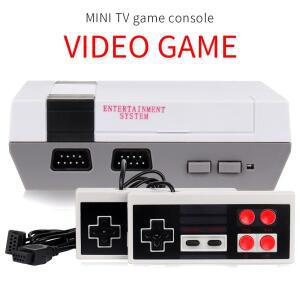 미니 휴대용 레트로게임기 시뮬레이터 1000 클래식 게임 TV NES 카드 콘솔 HD 플레이어 지원 비디오 출력 컨트롤러 다운로드 레트로