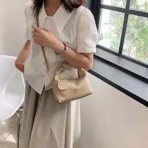미니멀 사이즈 고급 라인 레더 크로스 토트백 가죽토트백