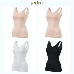 [조아하다][무료배송] [조아하다] 26SS 조아하다 인견 브라탑 4종(런닝형)