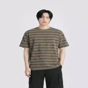 남성 쿨코튼 스트라이프 반팔티 PHG2TS1070