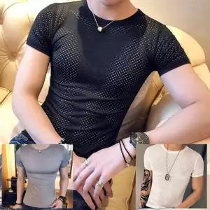 [룽스_65]스포츠웨어 반팔티 냉감티셔츠 골프이너웨어