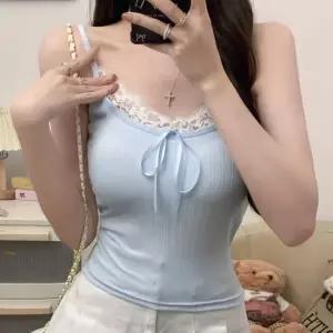 애프링 레이스 캡나시 레이어드 끈나시(2color)