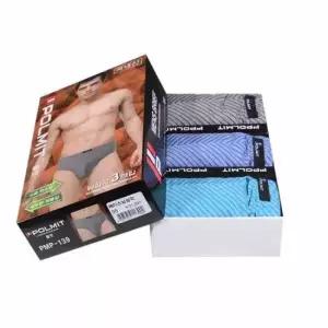 남성삼각팬티 면스판 베이스 남삼각팬티 3매입 남자팬티