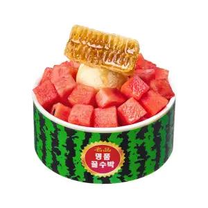 [설빙] 벌집꿀수박설빙