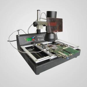 PUHUI T-870A BGA IRDA 용접기, 적외선 납땜 리플로우 오븐 T 870A, IR 재작업 스테이션, SMT SMD 1000W