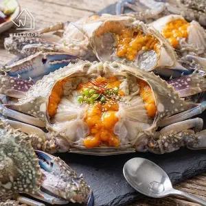 [웰굿] 국내산 신선하고 알찬 활 암꽃게 1kg(3-4마리,특)