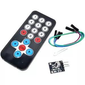 1LOT 적외선 무선 리모컨 모듈 키트 DIY HX1838 아두이노용