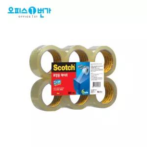 3M 스카치 포장용 테이프 3615-6 (48mmX50m) 투명/갈색