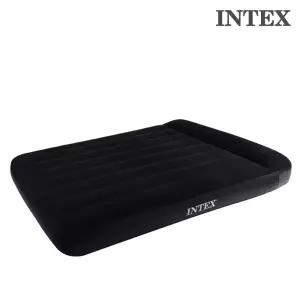 INTEX 인텍스  듀라빔 클래식 블랙 에어매트 더블 (베개일체형)