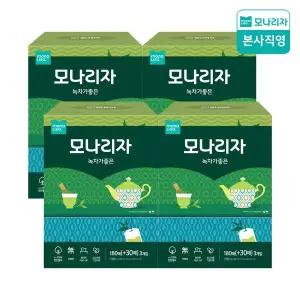 [모나리자] 녹차가좋은 미용티슈 210매3입 4팩 (총12입) 각티슈