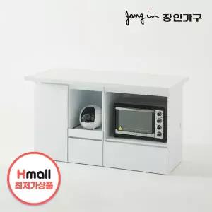 장인가구 제스트K 대리석 홈바 수납 아일랜드 식탁 1600 수납오픈형
