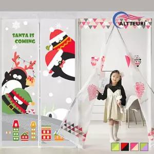[NS홈쇼핑]EVA 디자인 현관 방문 방풍비닐 반투명 현관문용 대/방한커튼 바람막이 방풍비닐커튼 현관바..