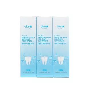 [최신입고] 애터미 이앤몸 치약 시린이 잇몸 치약 1세트 (100g×3ea)