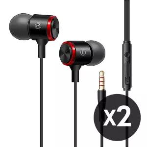 [만타이거] 고음질 3.5mm 스마트폰 컴퓨터 게이밍 통화 가성비 유선이어폰 ME-101