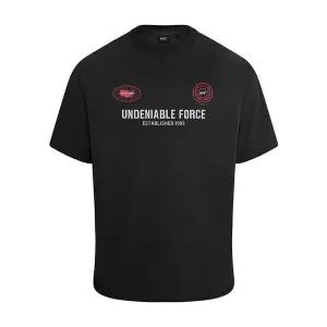 [UFC SPORT](김해점)UFC 헤리티지 오버핏 반팔 피스테 블랙 U2SSV2302BK