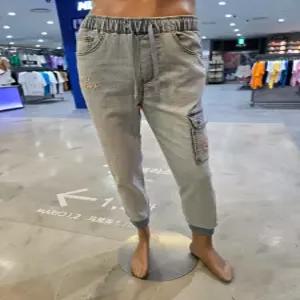 [지프] 쿨데님 아웃포켓 조거팬츠바지 JO2DPM717-2
