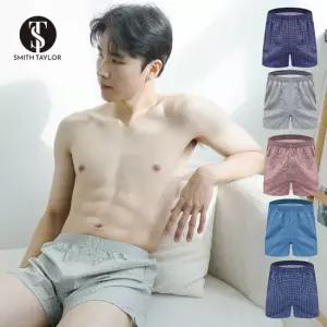 스미스테일러 순면100% 트렁크 남자팬티 빅사이즈 속옷 5종세트