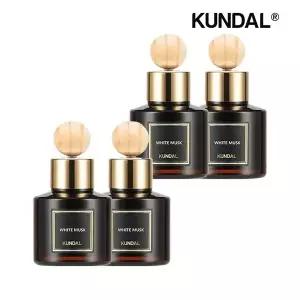 [쿤달] 퍼퓸 차량용 디퓨저 화이트머스크 75ml x4개