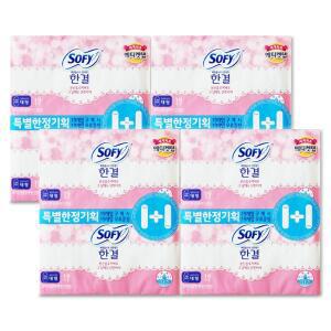 쏘피 한결 울트라 날개형 생리대 대형 38개입 x 4개