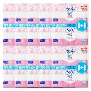 쏘피 한결 울트라 날개형 생리대 대형 38개입 x 10개