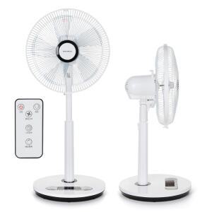 대우 가정용 초미세풍 리모컨 발터치 선풍기 14인치 KL140