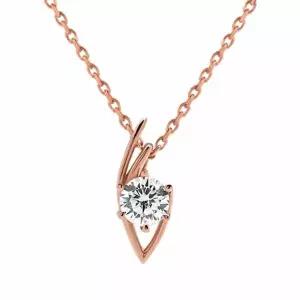 [하나다이아몬드]3부 랩다이아몬드 14k 18k 데일리 프로포즈 목걸이 로렌스 HNLDN0350